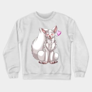 Foxy Friends: Albino Crewneck Sweatshirt